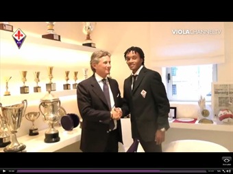 Juan Guillermo Cuadrado jugará con Fiorentina esta temporada