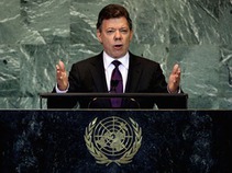 Presidente Santos presentará ante el pleno de la ONU proceso de paz con las Farc