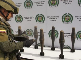 Siguen apareciendo fábricas de explosivos en el Cauca