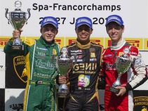 Oscar Tunjo ganó en Spa Francorchamps