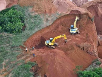 Los habitantes de Piedras, Tolima, le dicen no a proyectos mineros en su territorio