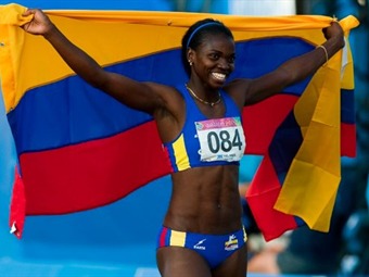 Caterine Ibargüen ya es campeona de la Liga de Diamante