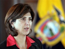 Canciller María Angela Holguín posterga viaje a San Andrés y Providencia