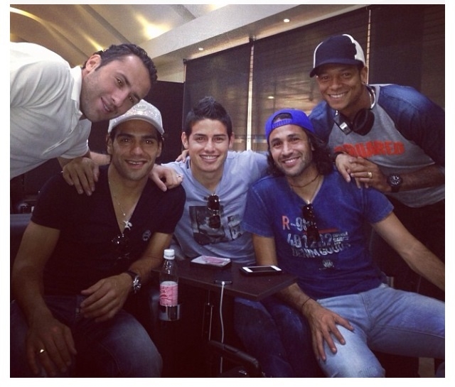 James, Falcao, Ospina Yepes y Guarín se unen a la Selección