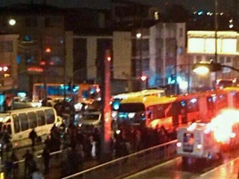 Dos buses de Transmilenio se estrellaron en el sur de la ciudad