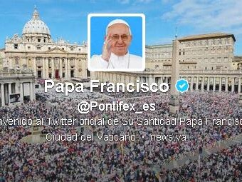 El papa es la persona más popular de internet