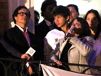 Aida Abella anuncia su apoyo a las protestas a favor de Petro