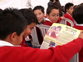 La deserción escolar en Bogotá es la más baja en 15 años