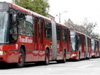 La navidad llegó a TransMilenio