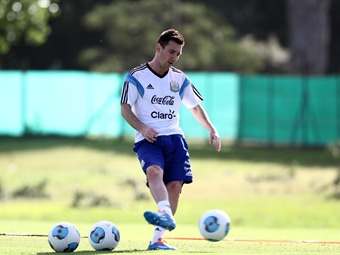Lionel Messi inicia la etapa final de su recuperación