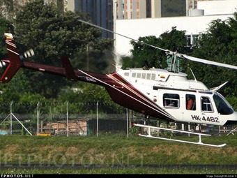 Desaparece un helicóptero en Antioquia