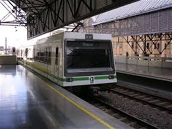 Suspenden operación en un tramo del metro de Medellín