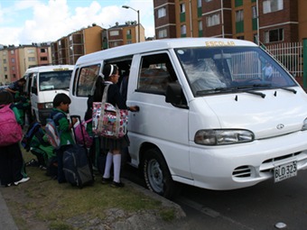 Cero fallecidos en rutas escolares en los últimos dos años en Bogotá