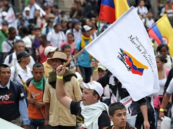 Marcha Patriótica revela lista de 29 dirigentes asesinados en un año