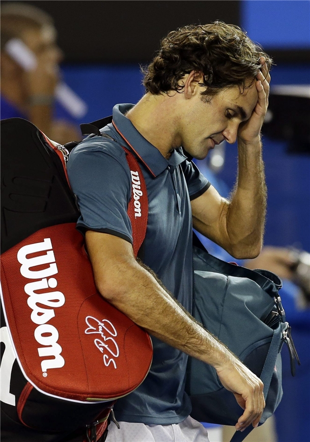 Federer, decepcionado, se despidió del Abierto de Australia