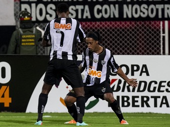 Atlético Mineiro sufrió pero le ganó 1-0 a Zamora en Copa Libertadores