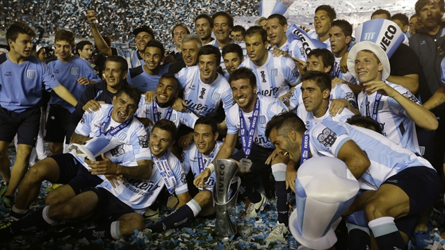Racing Club venció a Godoy Cruz y se coronó campeón del fútbol argentino