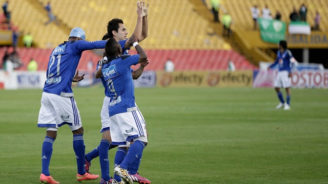 Sobre el final Millonarios salvó el empate en El Campín ante La Equidad