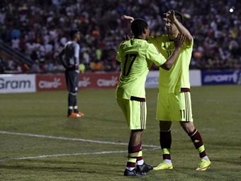 Venezuela, rival de Colombia en la Copa América vence a Perú en amistoso
