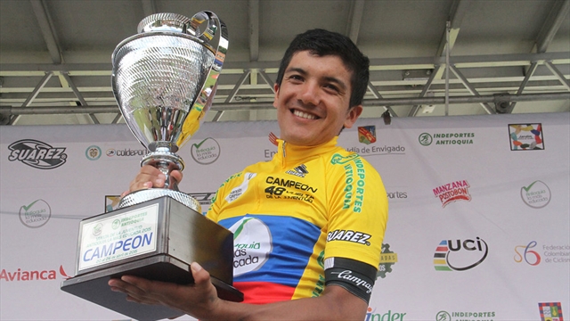 Richard Carapaz, primer extranjero que gana la Vuelta de la Juventud