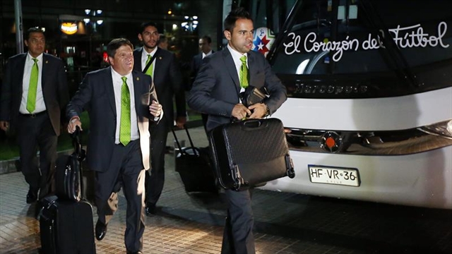 Selección de México llega a Chile para la Copa América