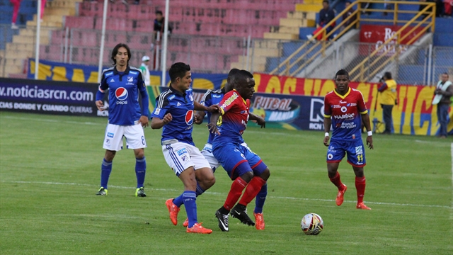 Millonarios debuta en la Liga con un empate sin goles ante el Pasto
