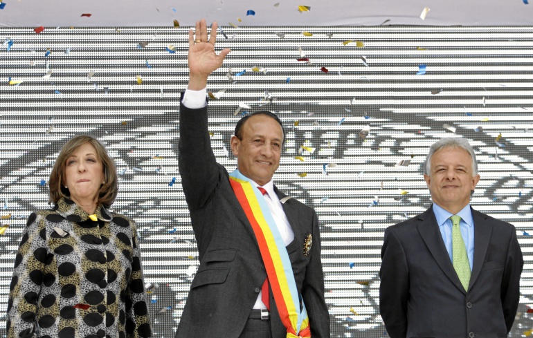 El gobernador de Cundinamarca, Álvaro Cruz
