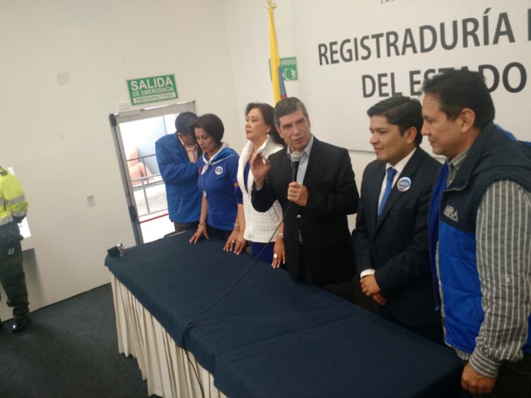 Rafael Pardo, candidato a la Alcaldía de Bogotá por el Partido Liberal