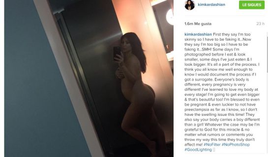 Nuevo desnudo de Kim Kardashian se toma las redes sociales Nuevo desnudo de Kim Kardashian se toma las redes sociales