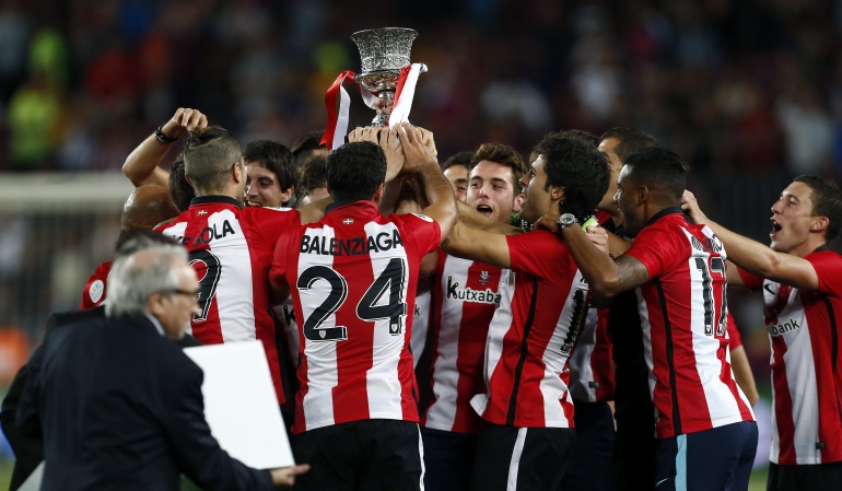 Athletic vuelve a ahogar al Barcelona y se lleva la Supercopa