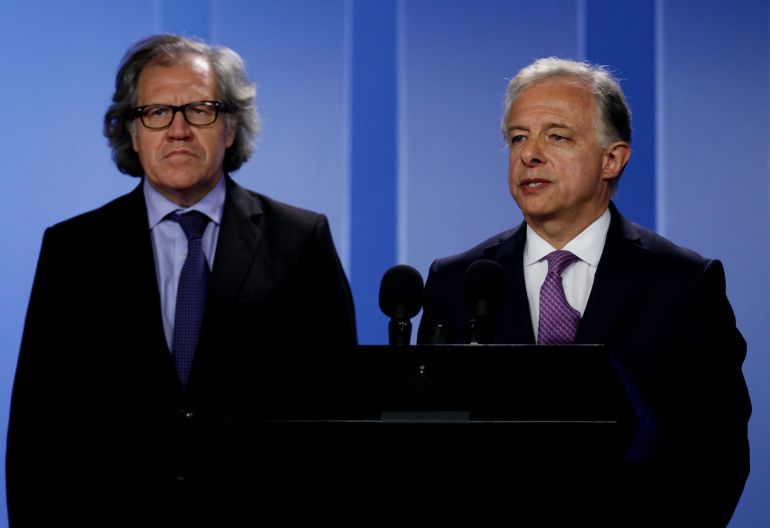 Colombia pedirá reunión de cancilleres para este jueves en Washington