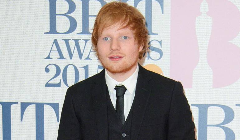 Ed Sheeran.