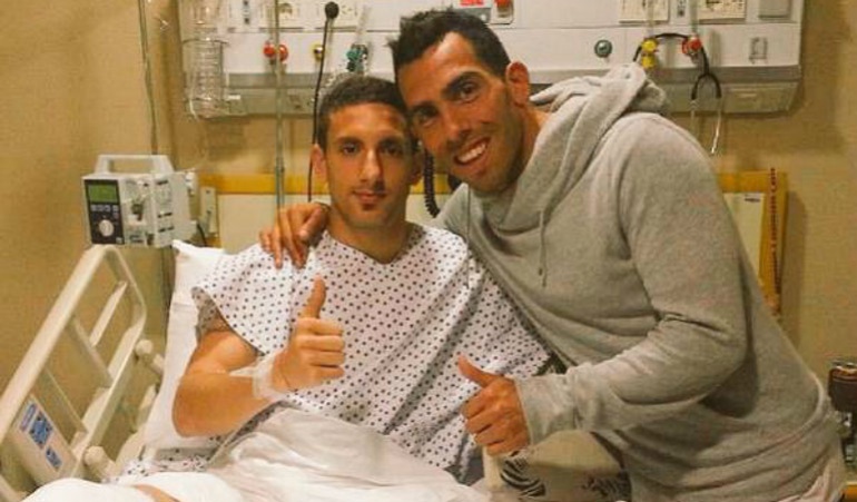 Ezequiel Ham fractura Carlos Tevez Boca Juniors, Argentinos Juniors: Ezequiel Ham perdona a Carlos Tevez tras haberlo fracturado