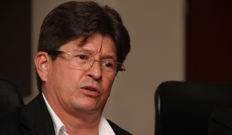 El director de la Ungrd, Carlos Iván Márquez.