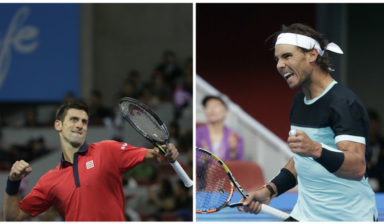 Rafael Nadal Nole Djokovic ATP China Tenis: Nadal y Djokovic se citan en la final del Abierto de China