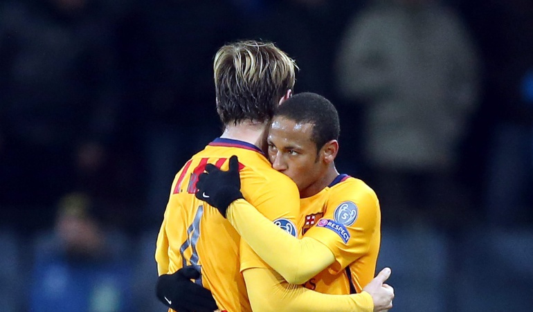 La sociedad Neymar-Rakitic tumba al BATE