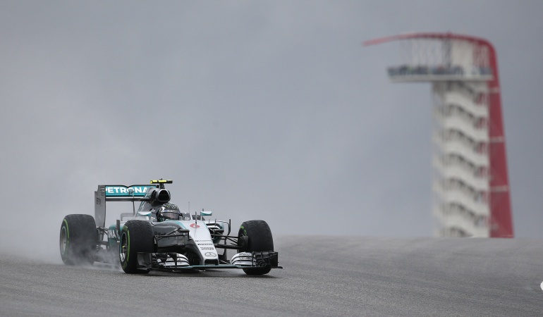 Rosberg, el más rápido en el primer ensayo libre del GP de Estados Unidos