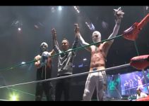 Lewis Hamilton salta de la F1 a la lucha libre en su visita a México