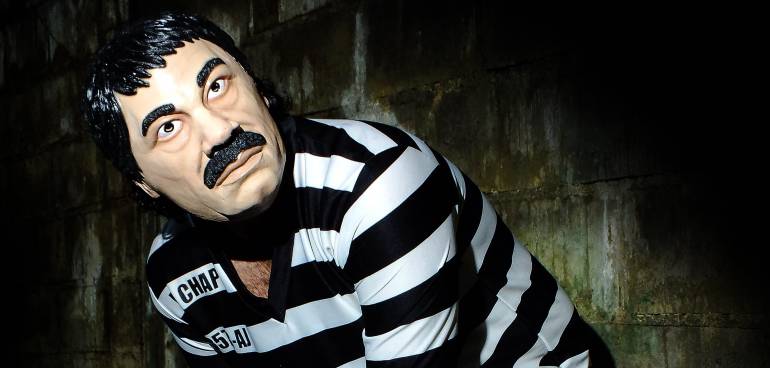 Disfraces en México. El Chapo.