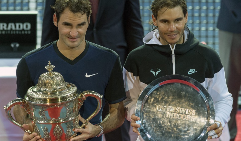 Federer vence a Nadal y gana el título en Basilea por séptima vez