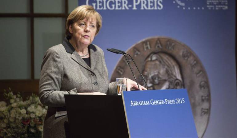 Angela Merkel, elegida "personaje del año 2015" por revista Time