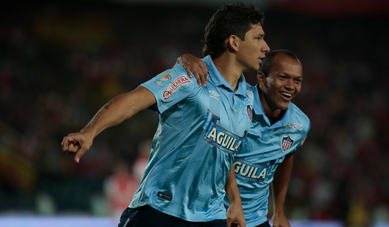 Roberto Ovelar, el hombre de los goles en el Junior de Barranquilla