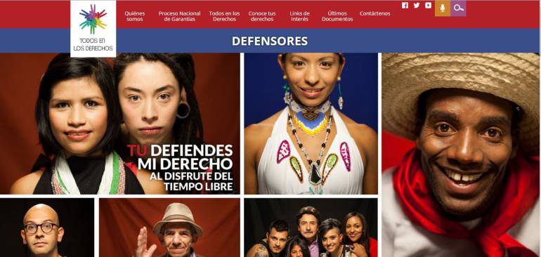 Lanzan web para denunciar amenazas a defensores de derechos humanos