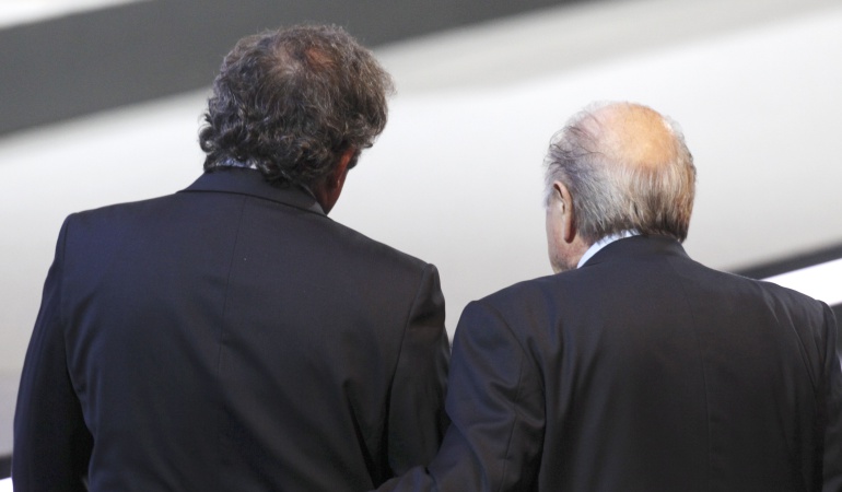 Sanción de ocho años a Blatter y a Platini: Rusia considera que ni Blatter ni Platini se merecían 8 años de sanción