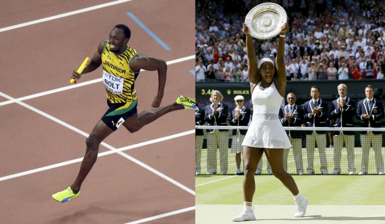 Usain Bolt y Serena Williams, elegidos mejores deportistas de 2015 por L'Équipe