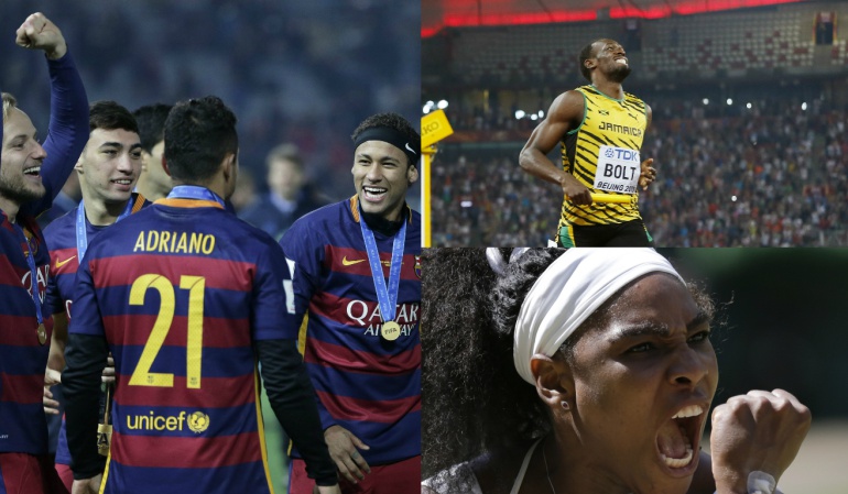 Bolt Serena y Barcelona mejores del año: Bolt, Serena y Barcelona, elegidos mejores del año por AIPS