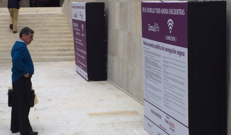 MinTic lanzó punto libre de wifi en el centro de Bogotá