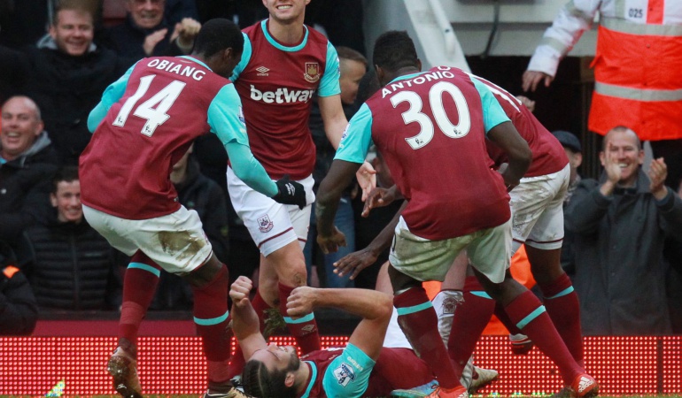 West Ham derrotó al Liverpool y consiguió el primer triunfo del año en la Premier