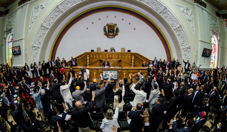 Parlamento Venesuela Chavistas: EE.UU. pide resolución "transparente" en caso de diputados impugnados en Venezuela