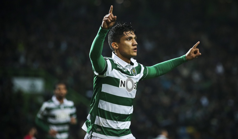 Gol Fredy Montero ante el Braga: Fredy Montero anota en la victoria del Sporting sobre el Braga